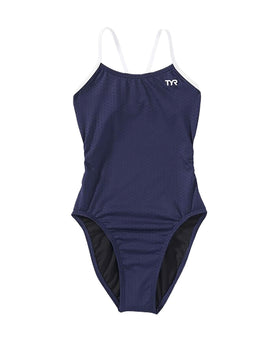 Tyr Youth Hexa Durafast Elite Cutoutfit One Piece Swimsuit  Girls One Piece  Tyr