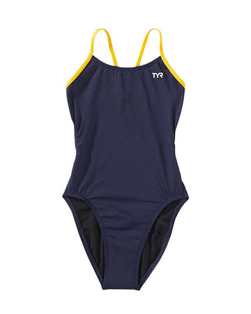 Tyr Youth Hexa Durafast Elite Cutoutfit One Piece Swimsuit  Girls One Piece  Tyr