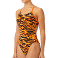 Tyr Girls Miramar Durafast Elite Cutoutfit One Piece Swimsuit  Girls One Piece  Tyr