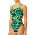 Tyr Girls Miramar Durafast Elite Cutoutfit One Piece Swimsuit  Girls One Piece  Tyr