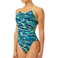 Tyr Girls Miramar Durafast Elite Cutoutfit One Piece Swimsuit  Girls One Piece  Tyr
