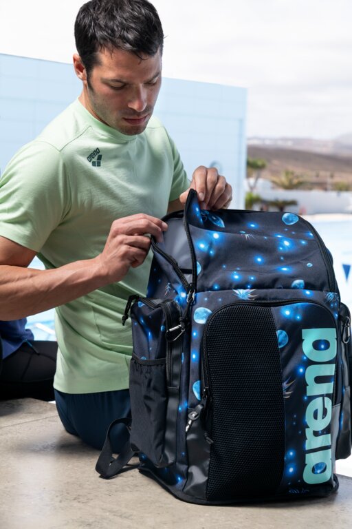 Arena Spiky III Backpack 45 Allover  Swimming Backpacks  Arena