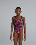 Tyr Girls' Cutoutfit Swimsuit - Starhex  One Piece Swimsuits  Tyr