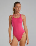 TYR Durafast Elite Women's Crosscut Tieback One Piece Swimsuit  One Piece Swimsuits  Tyr