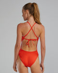 TYR Durafast Elite Women's Crosscut Tieback One Piece Swimsuit  One Piece Swimsuits  Tyr