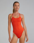 TYR Durafast Elite Women's Crosscut Tieback One Piece Swimsuit  One Piece Swimsuits  Tyr