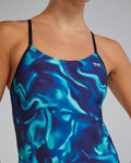 TYR Durafast Elite Women's Cutoutfit One Piece Swimsuit - Waveform  One Piece Swimsuits  Tyr