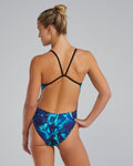 TYR Durafast Elite Women's Cutoutfit One Piece Swimsuit - Waveform  One Piece Swimsuits  Tyr