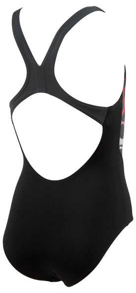 Arena Youth One Piece Swimsuit CARBONITE  Girls Swimwear  Arena