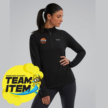 WWJ Tyr Women's SLS Long Sleeve 1/4 Zip- Solid