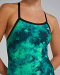 TYR Women Diamondfit- Durafast Lite - Miasma One Piece Swimsuit  One Piece Swimsuits  Tyr