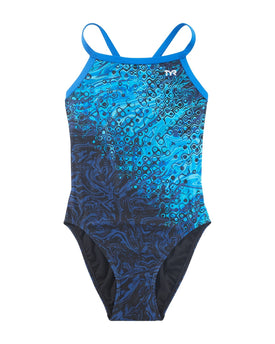 TYR Girls Chroma Diamondfit One Piece Swimsuit  Girls One Piece  Tyr