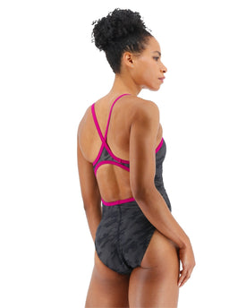 Tyr Blackout Camo Diamond Controlfit  Competition Swimsuits  Tyr