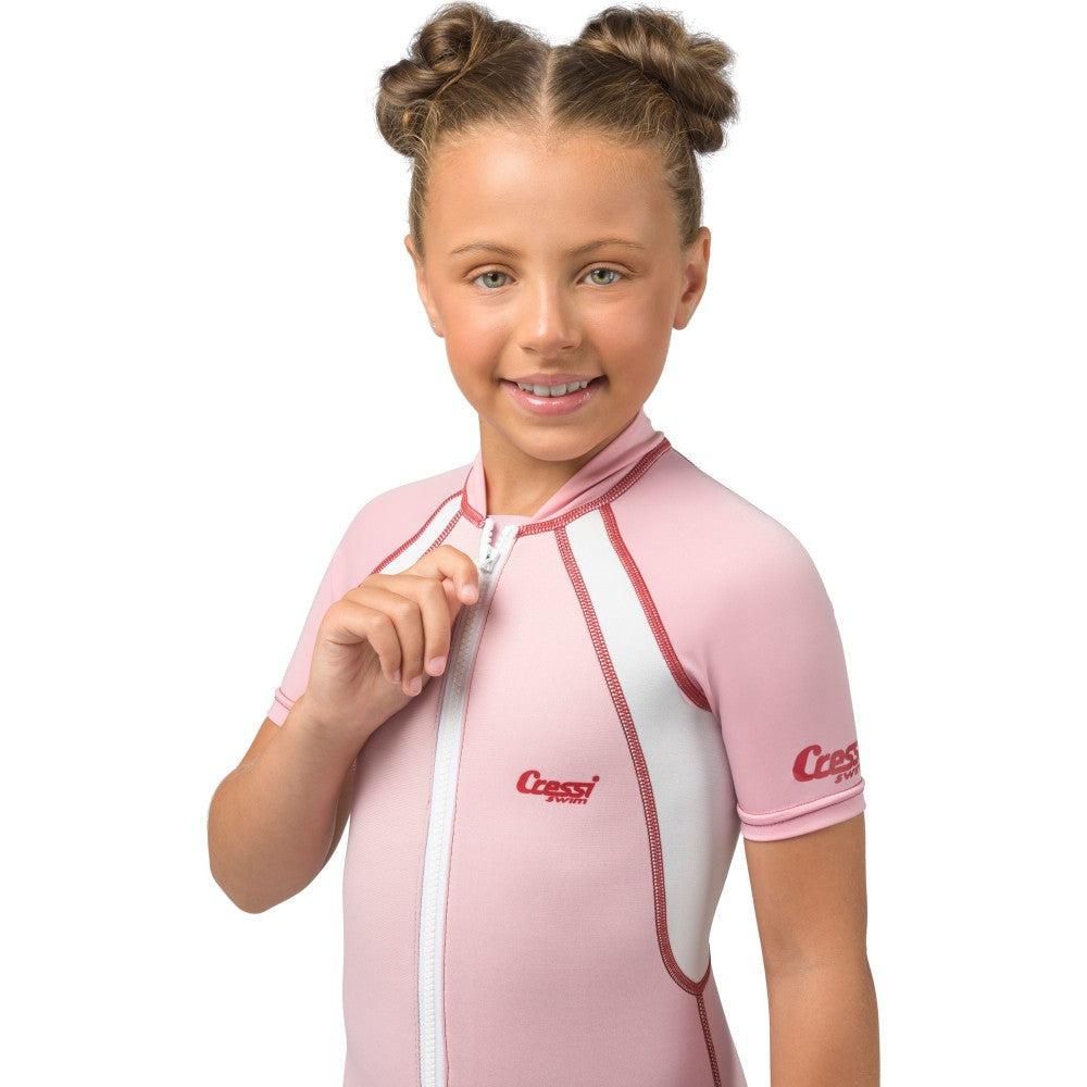 Cressi Kids Swimsuit Short Sleeve Swimskins  Swimskins  Cressi