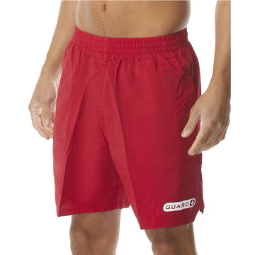 TYR Men's Guard Deck Swim Shorts  Men's Lifeguard Shorts  Tyr