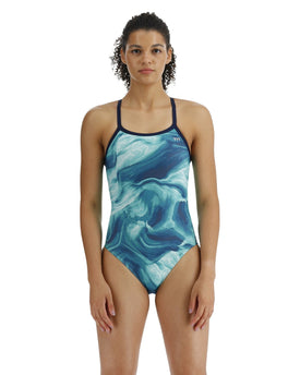 Tyr Womens Mezio Diamondfit Duralast Elite One Piece Swimsuit  Competition Swimsuits  Tyr