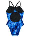 TYR Girls Diamondfit- Durafast Lite - Miasma One Piece Swimsuit  Girls One Piece  Tyr