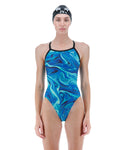 TYR Women's Olea Durafast Elite Diamond Fit One Piece Swimsuit  One Piece Swimsuits  Tyr