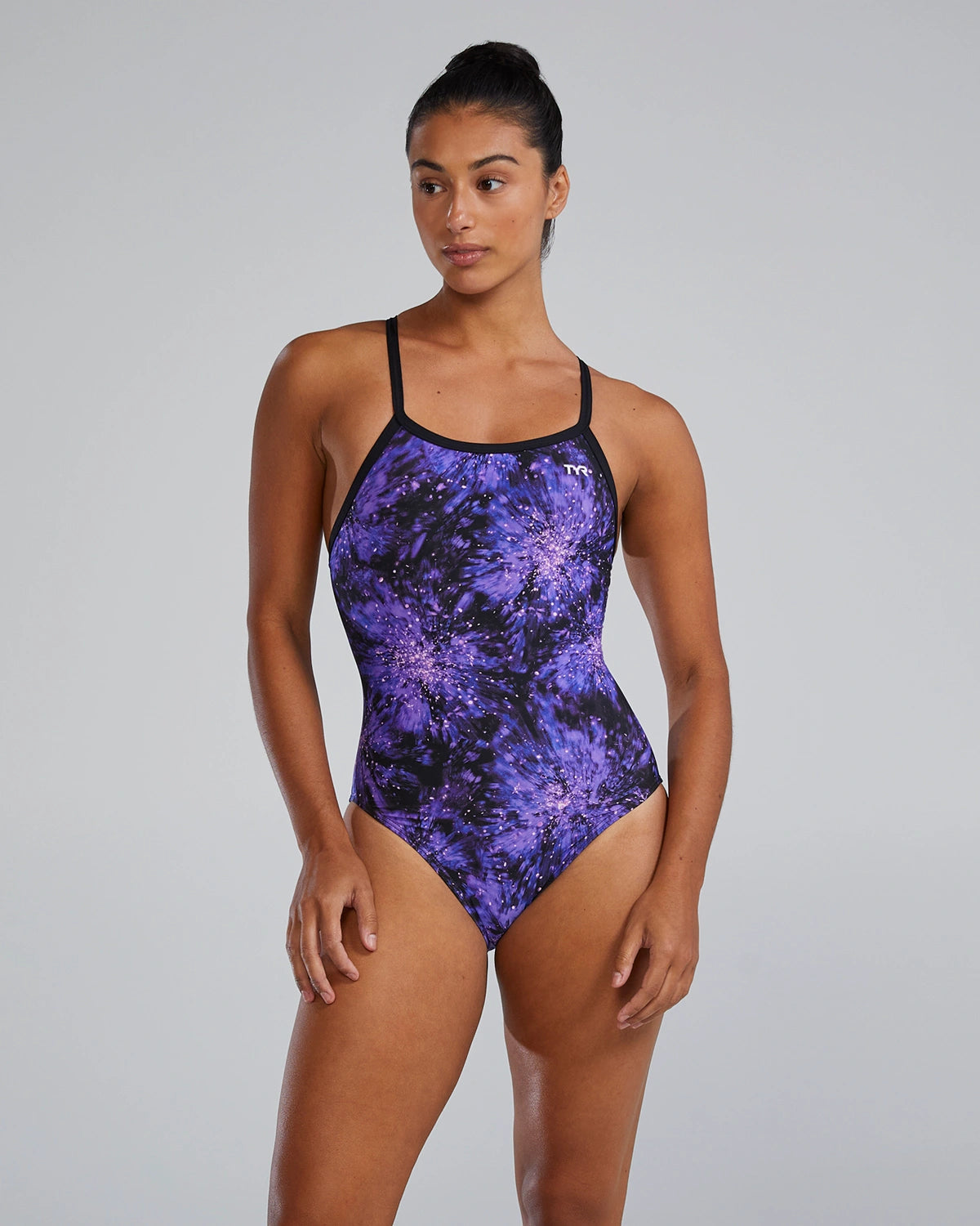 TYR Women's Radiant Flaire Diamondfit One Piece Swimsuit  One Piece Swimsuits  Tyr