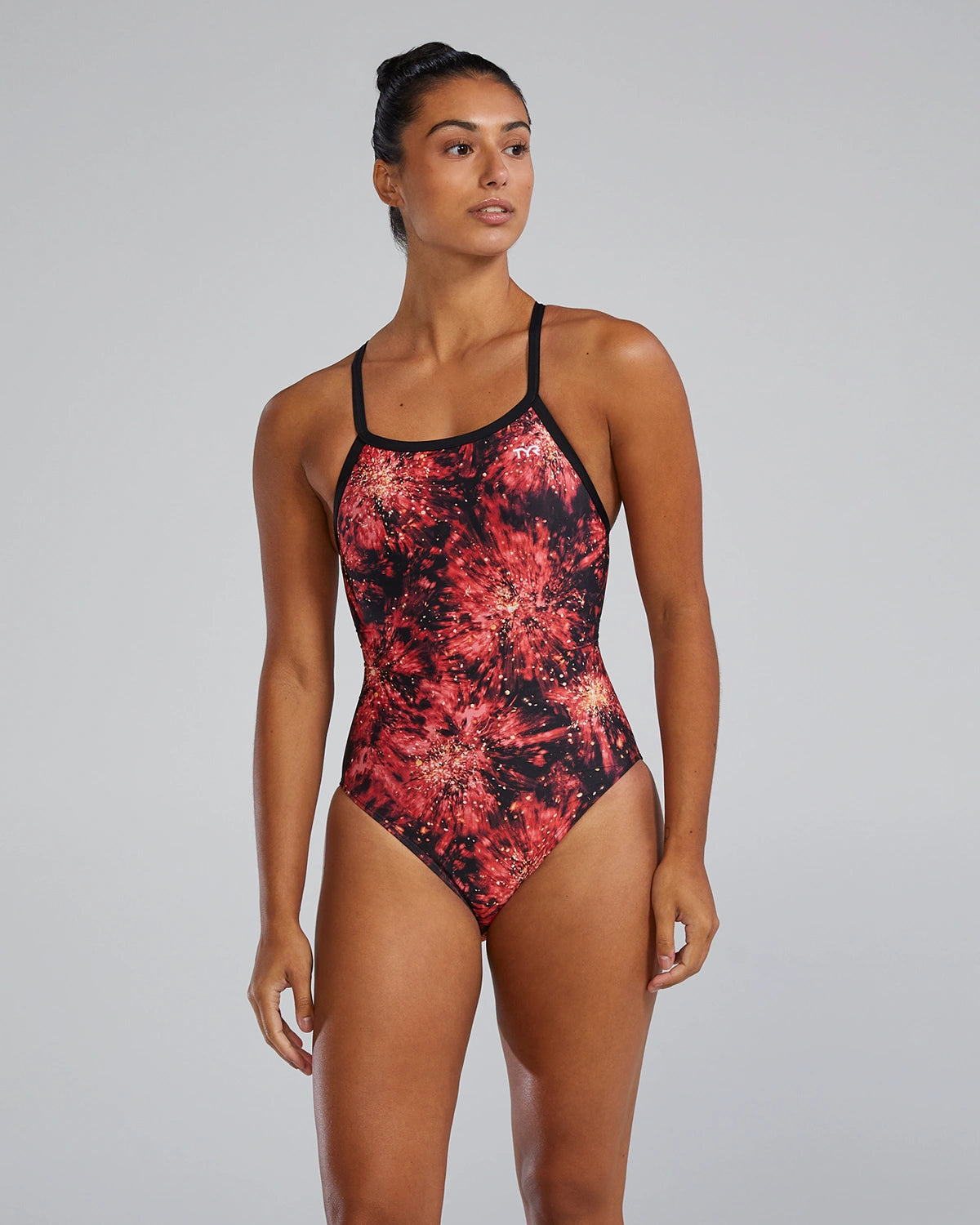 TYR Women's Radiant Flaire Diamondfit One Piece Swimsuit  One Piece Swimsuits  Tyr