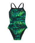 TYR Girls Diamondfit- Durafast Lite - Seismo One Piece Swimsuit  Girls One Piece  Tyr