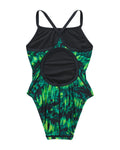 TYR Girls Diamondfit- Durafast Lite - Seismo One Piece Swimsuit  Girls One Piece  Tyr