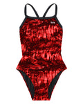 TYR Girls Diamondfit- Durafast Lite - Seismo One Piece Swimsuit  Girls One Piece  Tyr