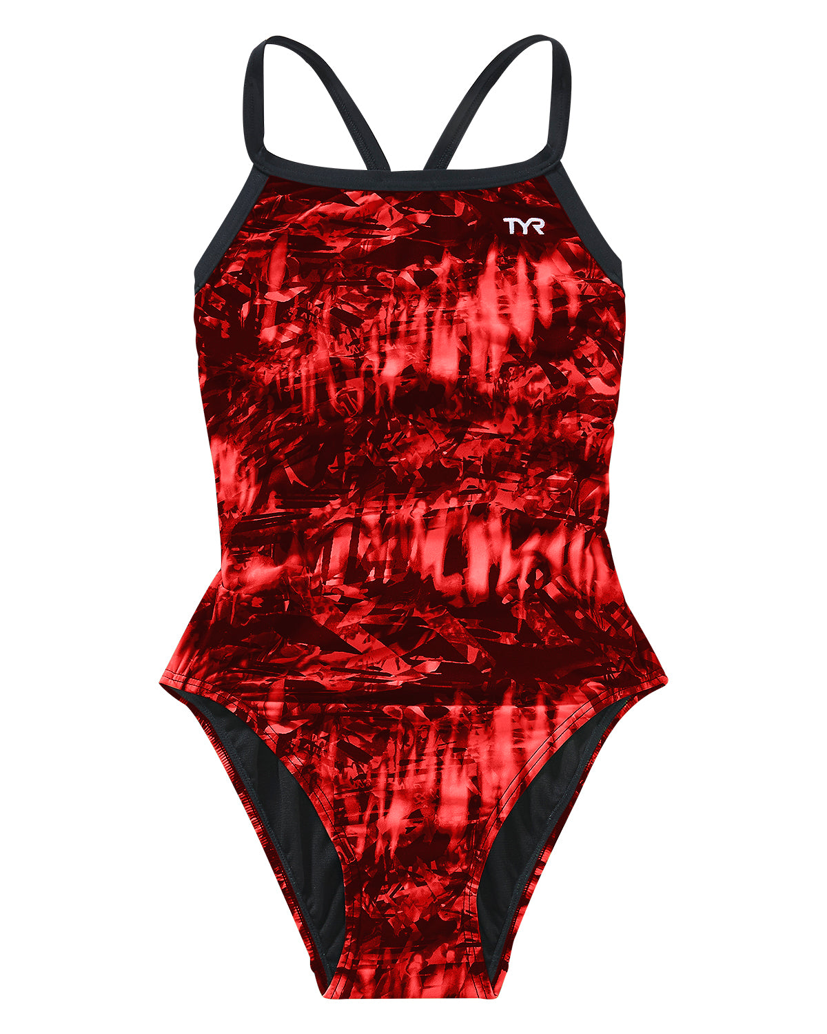 TYR Girls Diamondfit- Durafast Lite - Seismo One Piece Swimsuit  Girls One Piece  Tyr