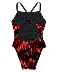 TYR Girls Diamondfit- Durafast Lite - Seismo One Piece Swimsuit  Girls One Piece  Tyr