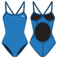 TYR Youth Solid Diamondback Girl’s Swimsuit – TYReco Fabric  Girls One Piece  Tyr