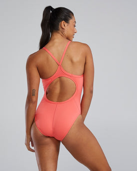 TYR Women's Solid Diamondfit One Piece Swimsuit  One Piece Swimsuits  Tyr