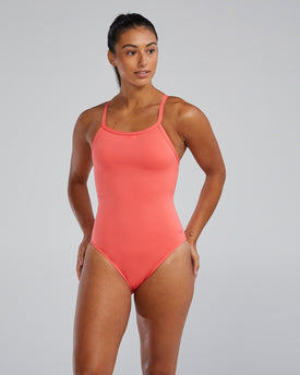 TYR Women's Solid Diamondfit One Piece Swimsuit  One Piece Swimsuits  Tyr