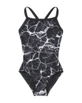 TYR Girl’s Diamondfit Durafast Elite One Piece Swimsuit - Synapse  Team Print  Tyr