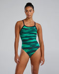 TYR Women's Technowave Diamondfit One Piece Swimsuit  One Piece Swimsuits  Tyr