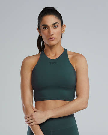 Tyr Joule Elite Women's High Neck Sports Bra - Solid  Activewear  Tyr