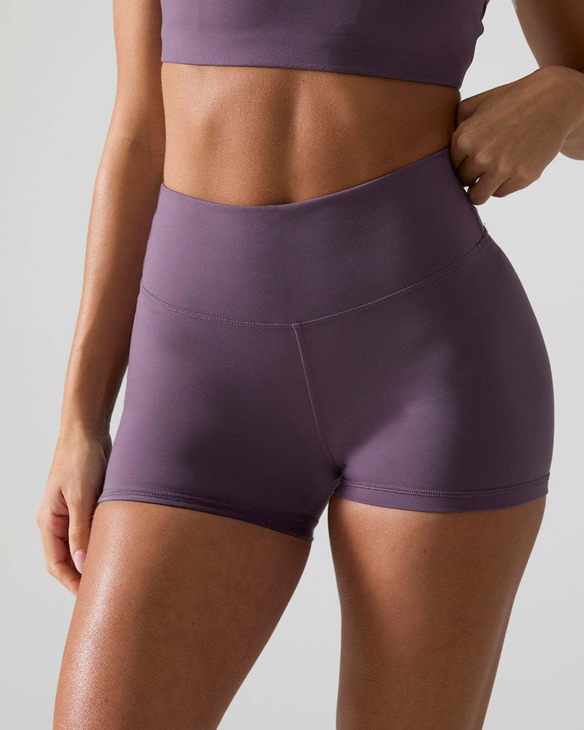 TYR Joule Elite Women’s High-Waisted Shorts – 3.25in Solid  Activewear  Tyr