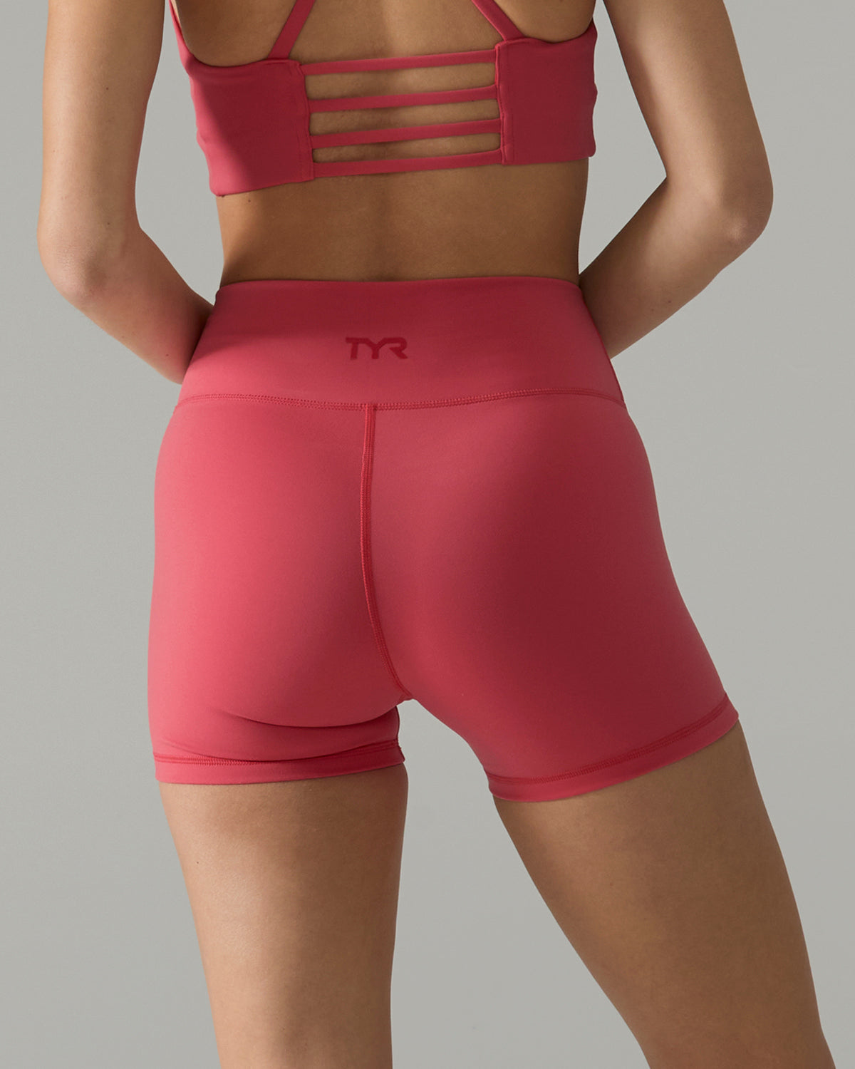 TYR Joule Elite Women’s High-Waisted Shorts – 3.25in Solid  Activewear  Tyr