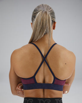 Tyr Base Kinetic Women's High Neck Sports Bra - Ember  Activewear  Tyr