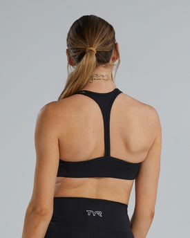 Tyr Base Kinetic Women's Racerback Sports Bra - Solid  Activewear  Tyr