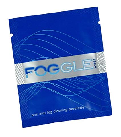 FOGGIES Individual Defog Towelettes - Sold Per Piece  Swim Goggles Accessories  SBR Sports