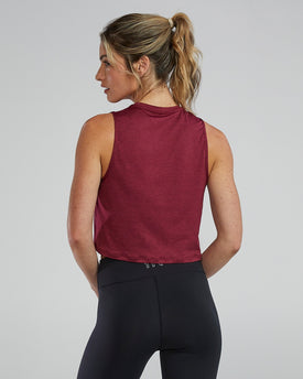 Tyr Women's Climadry Crop Tech Tank  Activewear  Tyr