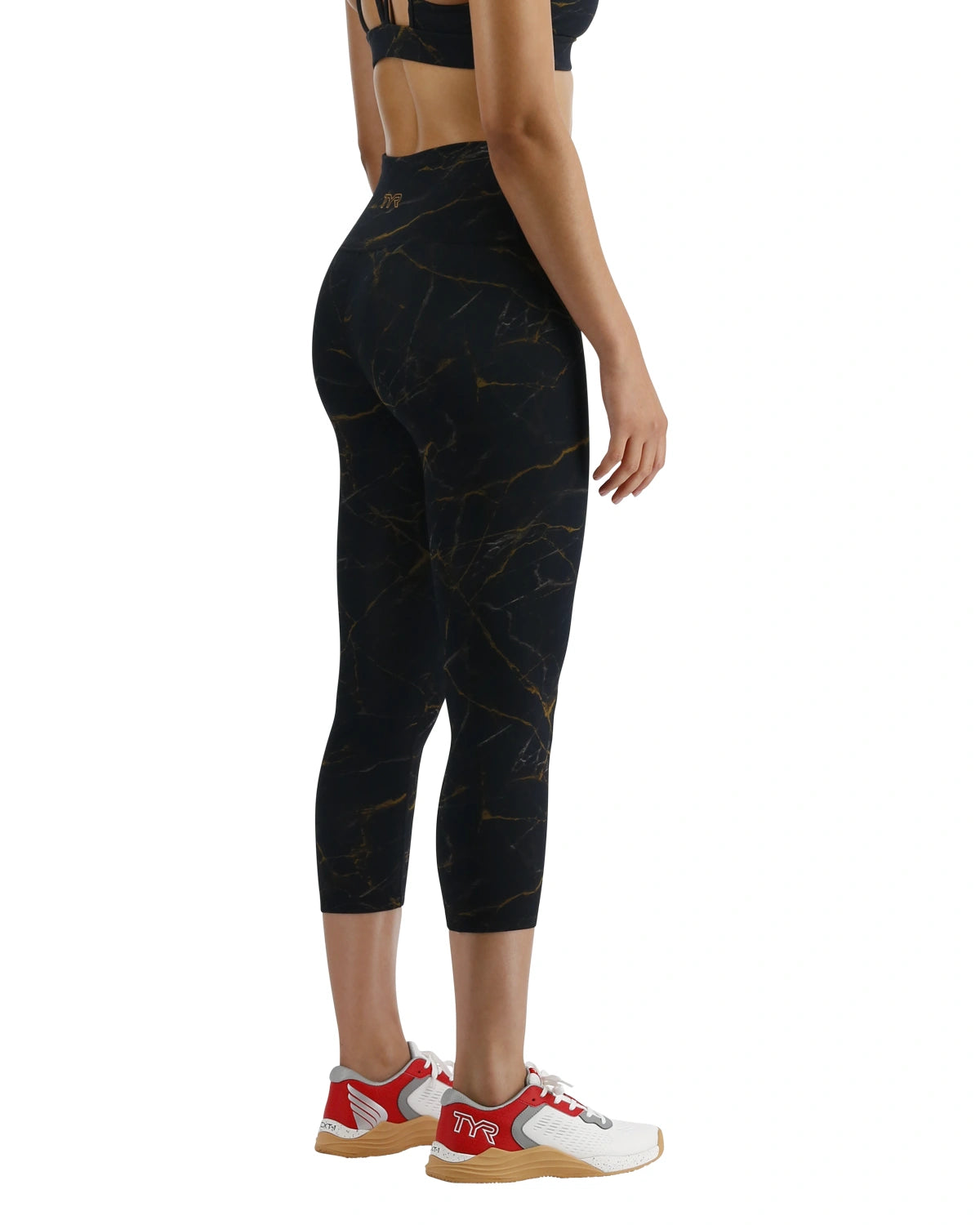 TYR Base Kinetic Women's High-Rise 21 Inch Leggings - Goldstone  Tights  Tyr