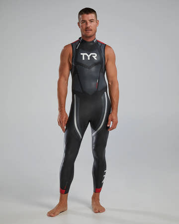 TYR Men's Wetsuit Hurricane Category 5 Sleeveless  Wetsuits  Tyr