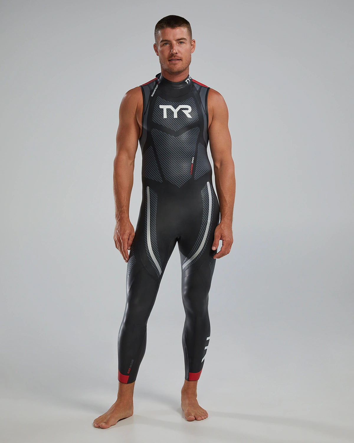 TYR Men's Wetsuit Hurricane Category 5 Sleeveless  Wetsuits  Tyr