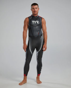 TYR Men's Wetsuit Hurricane Category 5 Sleeveless  Wetsuits  Tyr
