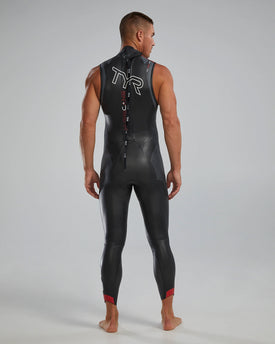 TYR Men's Wetsuit Hurricane Category 5 Sleeveless  Wetsuits  Tyr