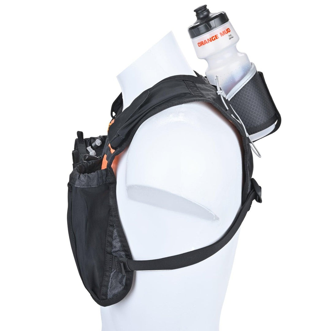 Orange Mud HydraQuiver Vest Pack 1 V3.0: No-Bounce Hydration & Storage  Hydration Vest  Orange Mud