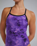 TYR Women Diamondfit- Durafast Lite - Miasma One Piece Swimsuit  One Piece Swimsuits  Tyr