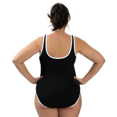 Dolfin Women's Aquashape Scoop Back Moderate One Piece  Women's Aquatic Fitness Swimsuits  Dolfin