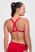 Jolyn Women's Kathleen Solid Bikini Top  Bikini Top  JOLYN